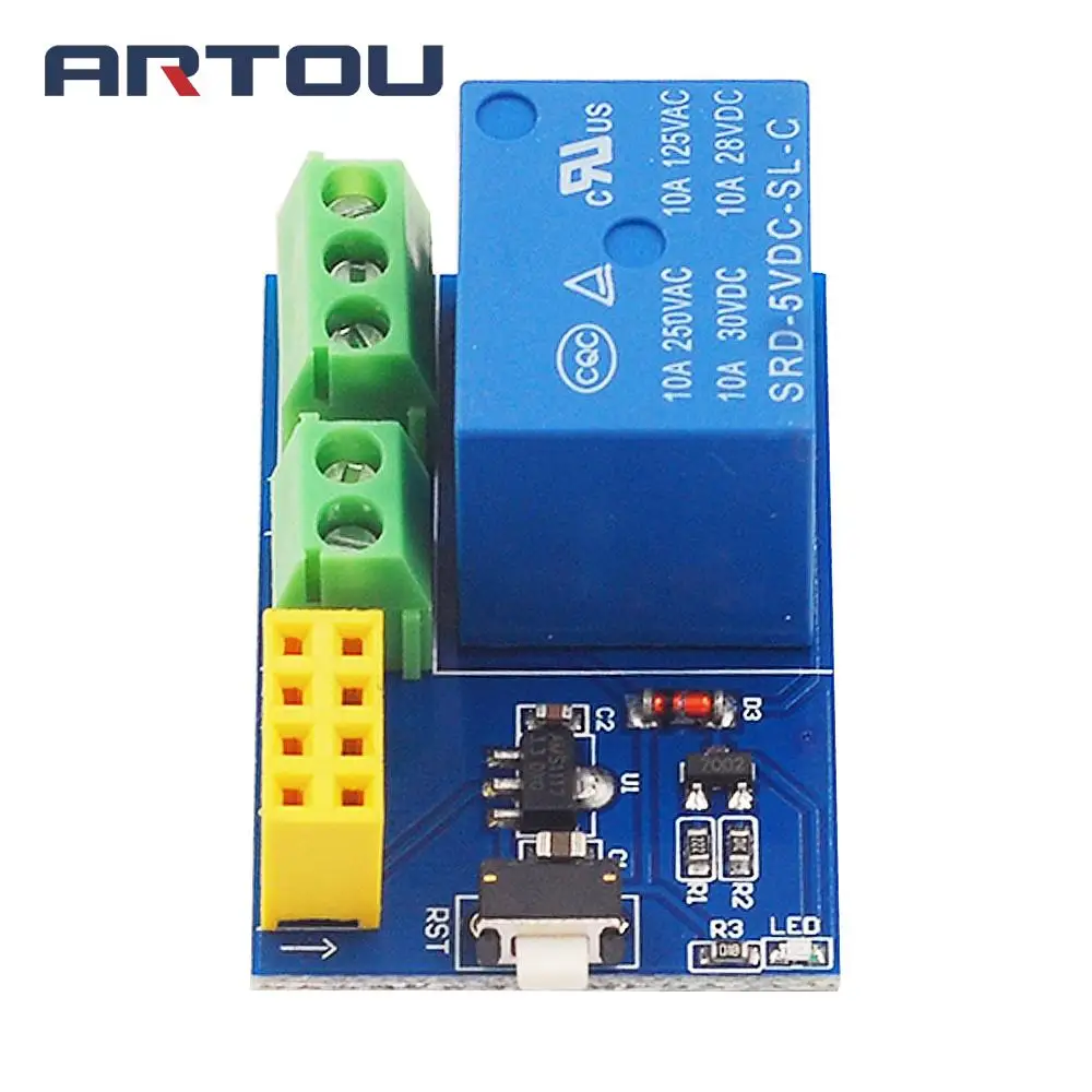Релейный модуль ESP8266 Φ ESP01 S 5V Wi Fi лампы для умного дома дистанционное управление