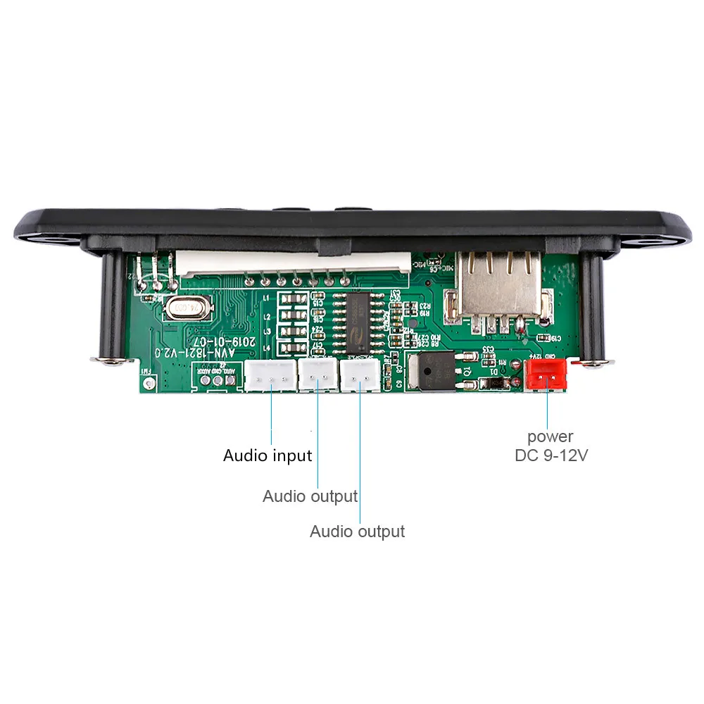 AIYIMA Bluetooth усилитель доска 15Wx2 MP3 декодер плата Bluetooth 5,0 приемник WAV APE FLAC аудио декодирование USB TF FM AUX