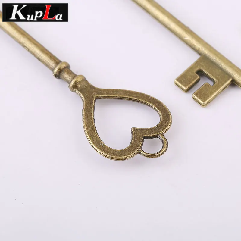 Винтажные металлические украшения-ключи ручной работы DIY классические модные аксессуары Подвески для изготовления ювелирных изделий 10 шт./лот