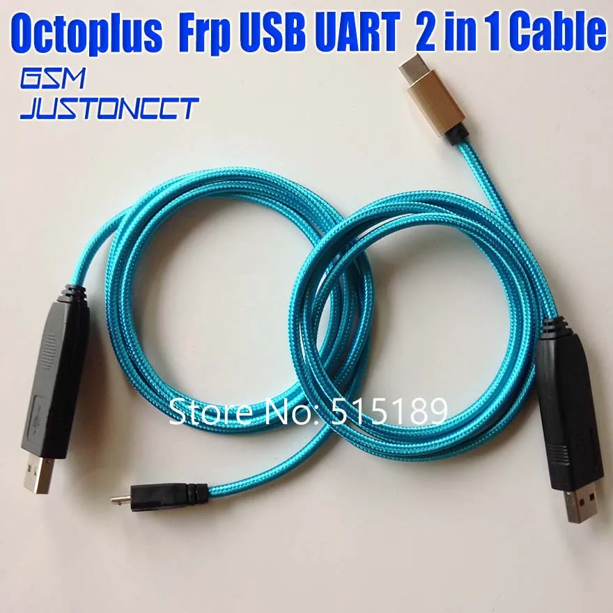 Octoplus FRP USB UART 2 в 1 кабель(micro+ type c) EFT UART кабель для FRP Dongle, EFT Dongle для samsung