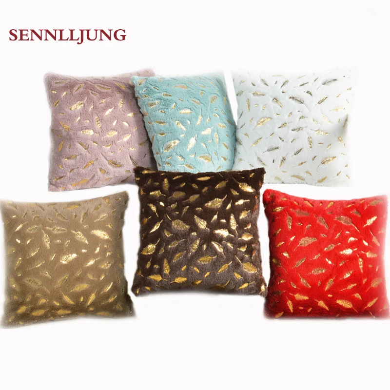 SENNLLJUNG Высококачественная Подушка с блестками cojines decorativos para диванные