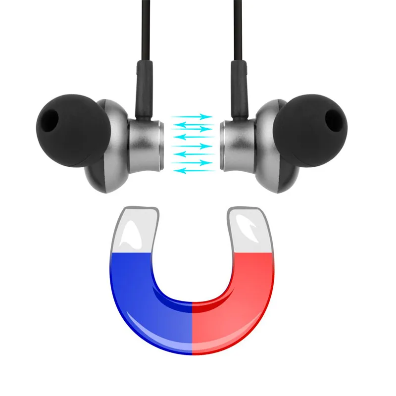 HYASIA спортивные наушники с защитой от пота Bluetooth магнитным шейным ремешком