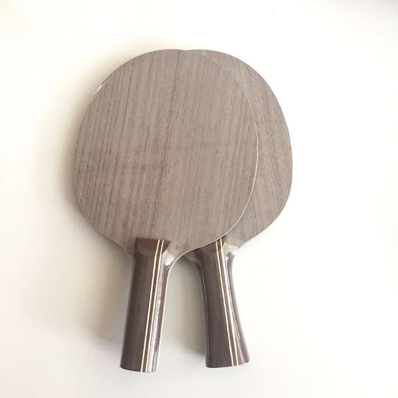 Lemuria DIY carbon fiber table tennis racket Dynasty Carbon FL ST handle ping pong blade bats for funs | Спорт и развлечения