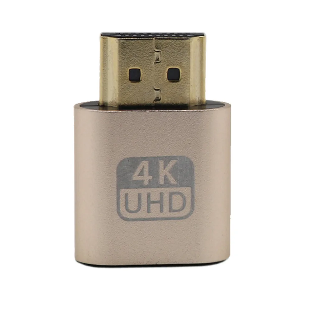 HDMI DDC EDID Teat Plug Безголовый фантомный эмулятор отображения подходит Headless-1920x10 монитора компьютера подходит для безголовых