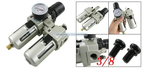 

Бесплатная доставка 2 шт./лот SMC 3/8 ''портовый блок обработки воздуха F R.L комбинация AC3010-03 расхода 1700л/мин