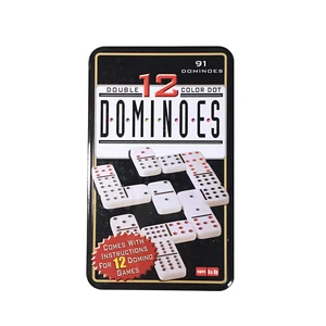91шт Domino Game двойные 12 домино Пай Гоу Pai Gow настольные игры игрушечные для детей и взрослых домино настольная игра
