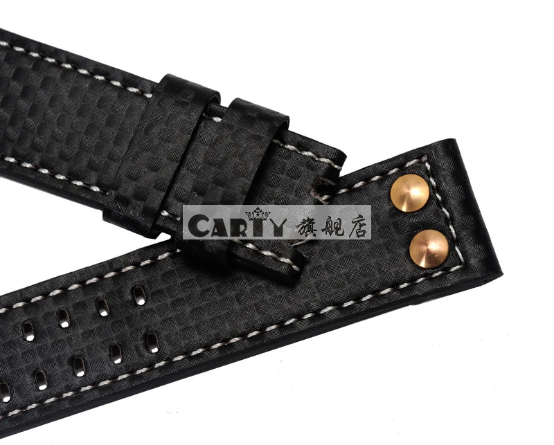 Карти углеродное волокно ремешок для часов Ремешок KAHKI поле кварц AIR Racing +