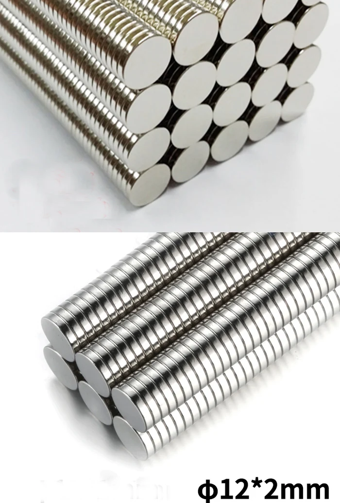 8 шт D12x2mm N50 N52 Мини диск Круглый супер сильные магниты на холодильник мощный
