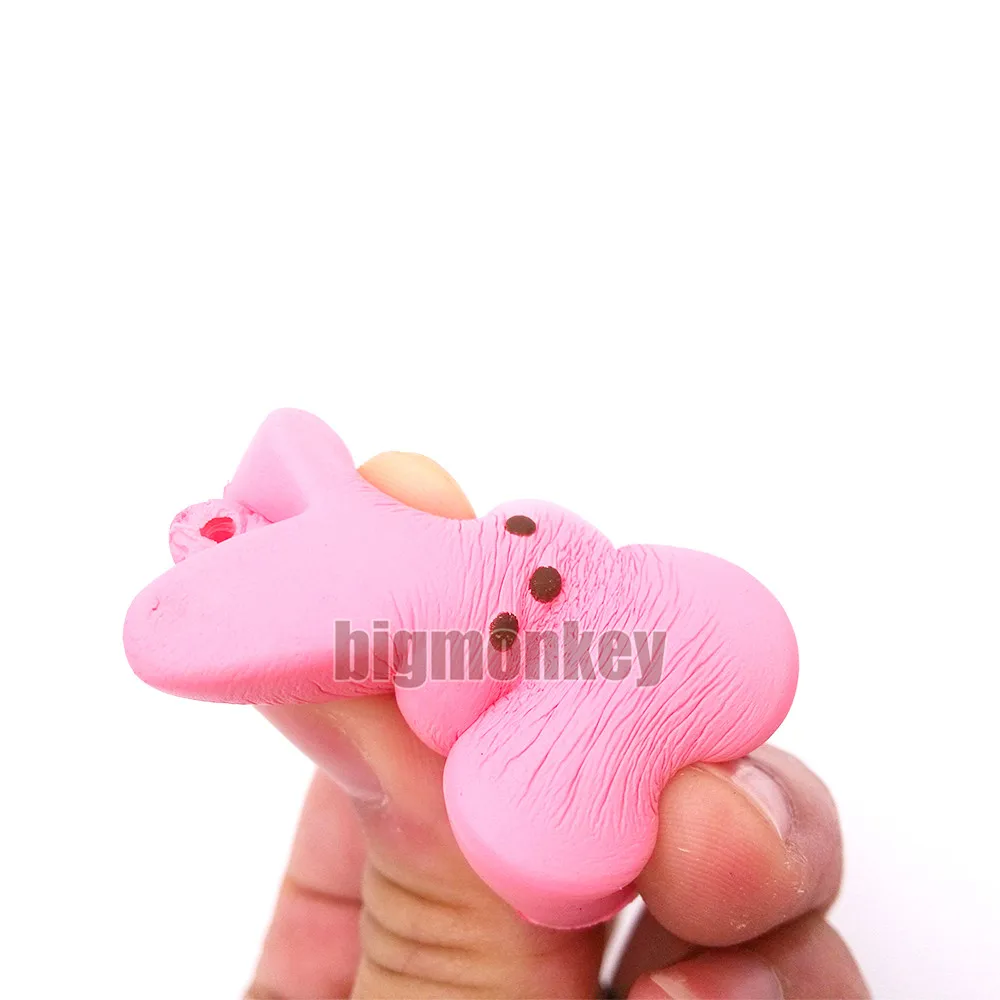 1 шт. 5 см PU corful Kawaii Мини милый розовый кролик мягкий Шарм для сотового