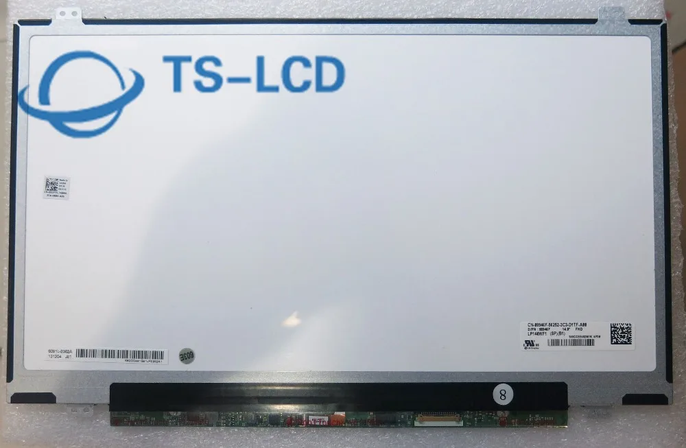 100% test original grade A good quality 14.0 Inch TFT LCD Panel LP140WF1-SPB1 one year warranty