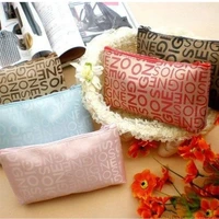 20 pieces new lowest price letter portable cosmetic bag travel wash multi purposefunctions free postage