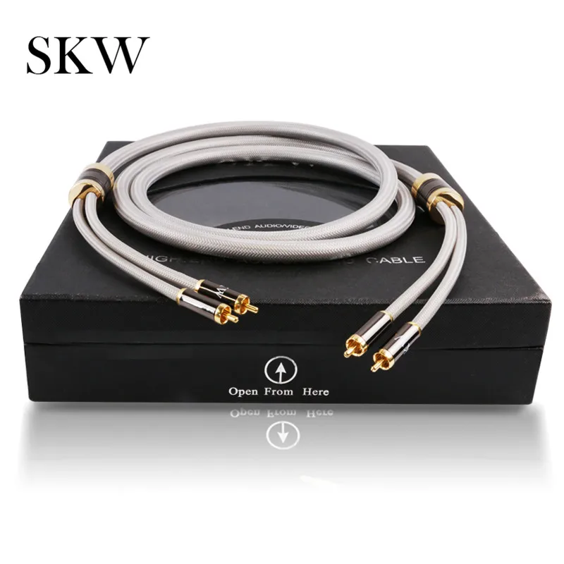 Цифровой коаксиальный кабель со штекером 1/1 5/2/3/5 м|2 rca|rca torca speaker cable |