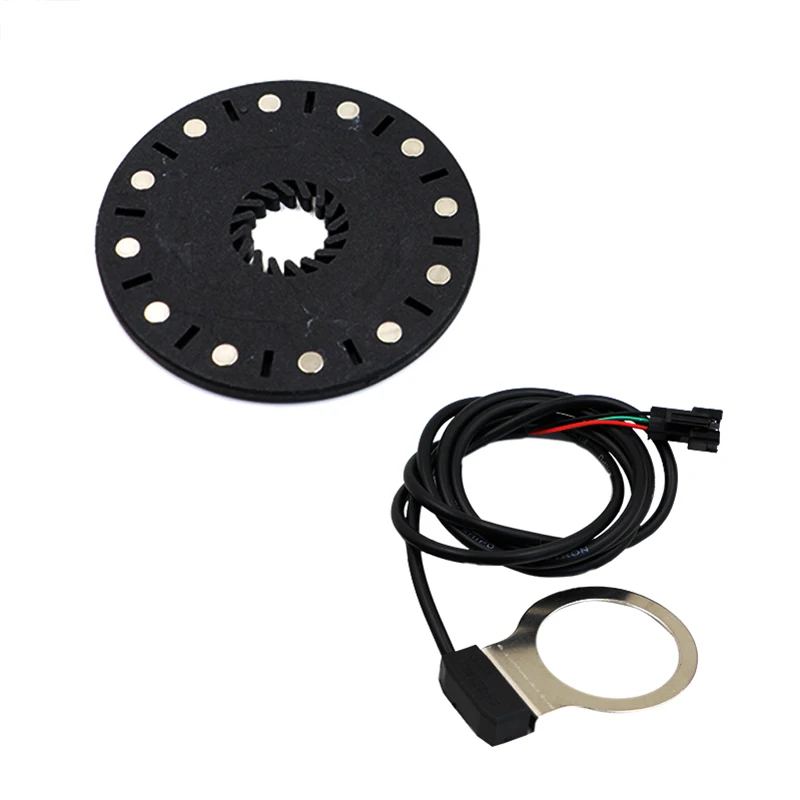 Bike Accelerate Electric Bicycle 12 Magnet PAS Pedal Assistant Sensor Syetem Bikes LED LCD Controller Ebike Parts | Спорт и