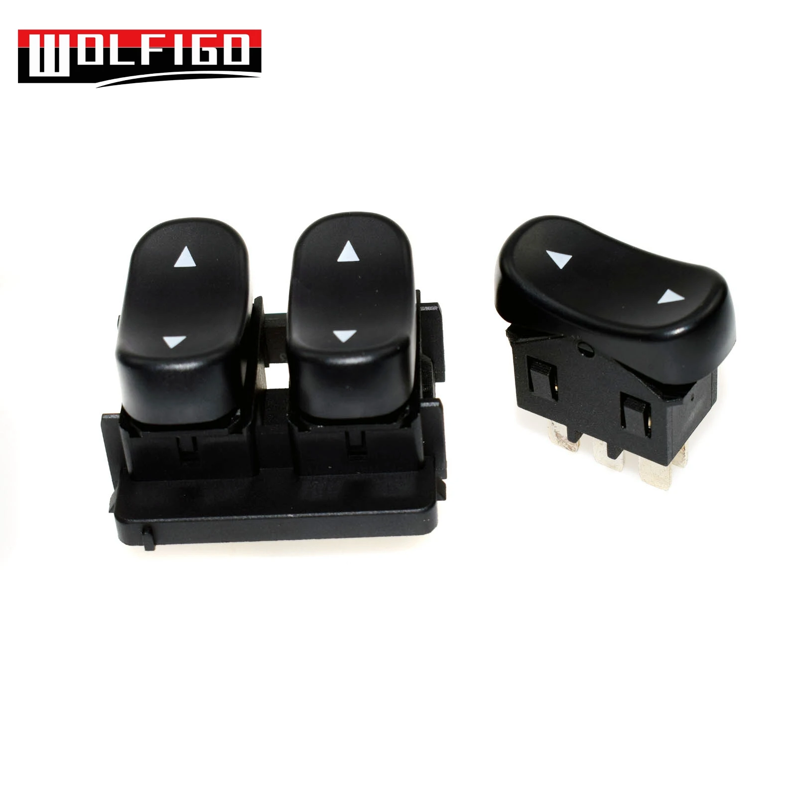 WOLFIGO новые двойные + одинарные выключатели стеклоподъемника для Ford Falcon AU 1998-2002
