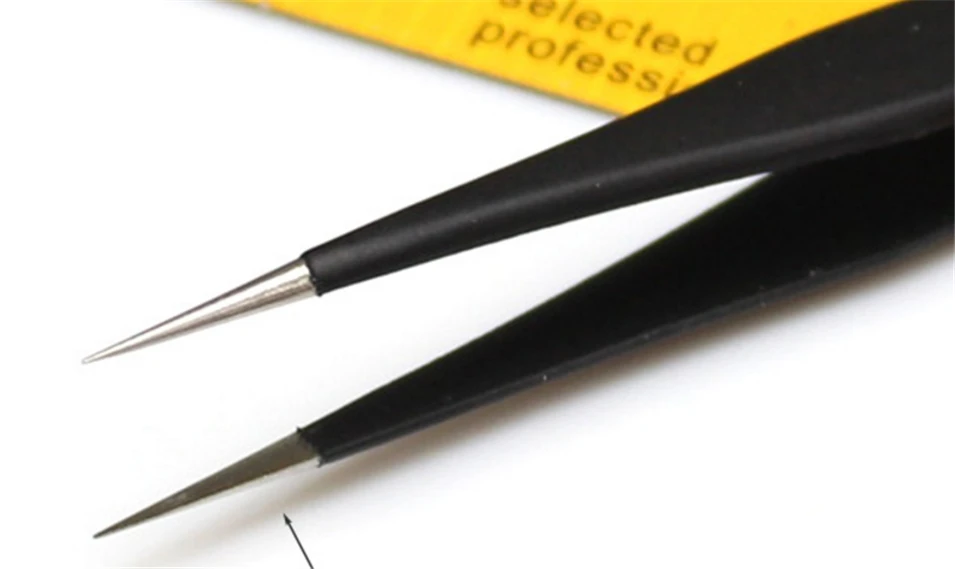 8 шт./лот новый промышленный Антистатический пинцет из нержавеющей стали