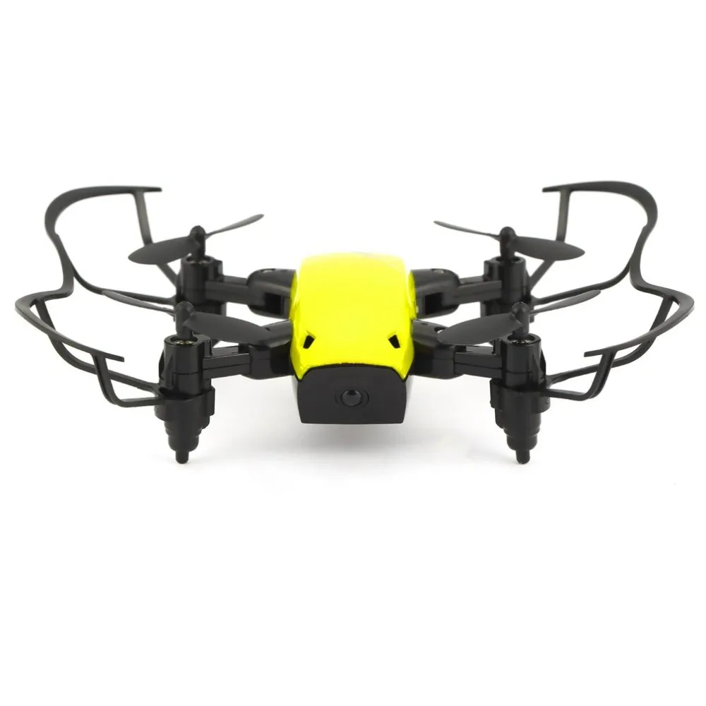 S9W складной RC Мини Дрон Карманный Дрон микро Дрон вертолет с wifi FPV 0.3MP камера 360 градусов
