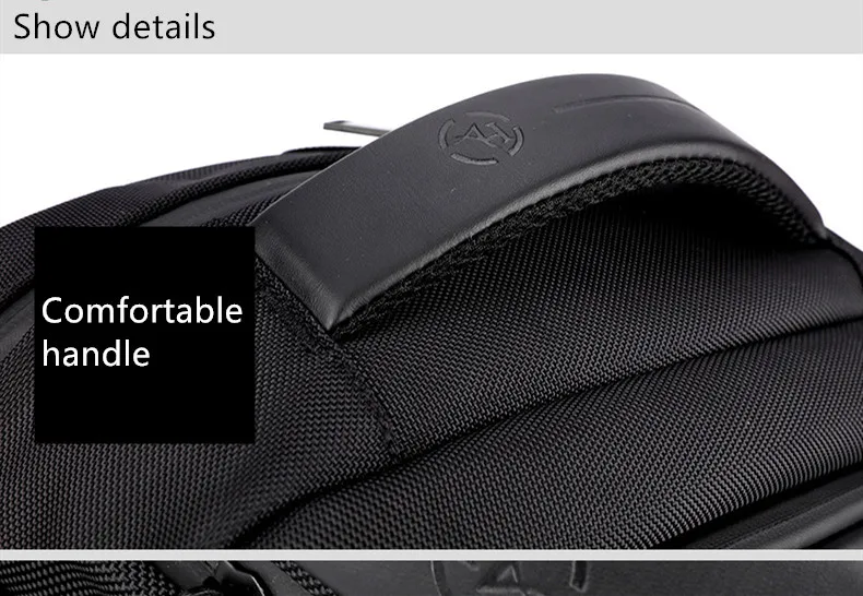Бренд ARCTIC HUNTER, внешний рюкзак с USB зарядкой, мужской рюкзак Mochila Escolar, 15,6 дюймов, рюкзак для ноутбука, мужской городской рюкзак для подростков