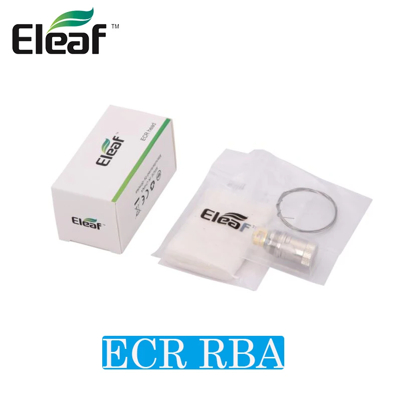 5pcs/lot 100% Original Eleaf ECR RBA Coil Head Rebuildable Coils for Melo 2 Tank and iJust Atomizer Replacement | Электроника