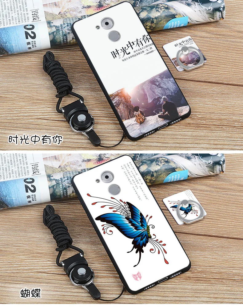 Fundas huawei honor 6C чехол 5,0 дюйма 3D мультфильм Мягкие TPU чехол для телефона для huawei honor 6C 6 C силиконовый чехол