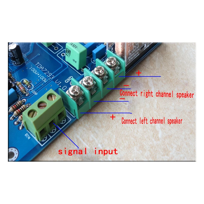 Плата усилителя NE5532 TDA7293 100 Вт + с тремя секциями предварительно тона|amplifier board