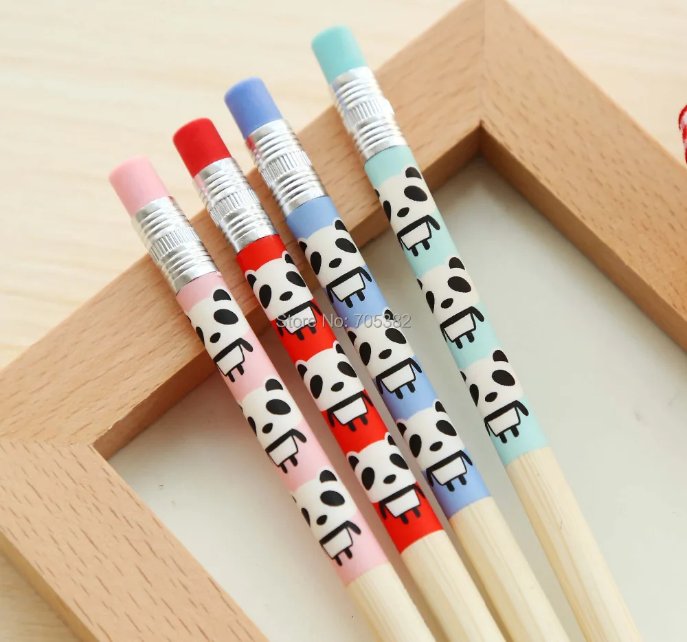 1 шт./лот симпатичные панды дизайн механический карандаш Новый карандаши