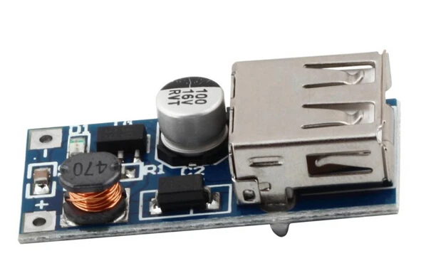 Glyduino DC модуль бустера (0 9 в 5 в) до В 600мА USB бустер монтажная плата мобильный