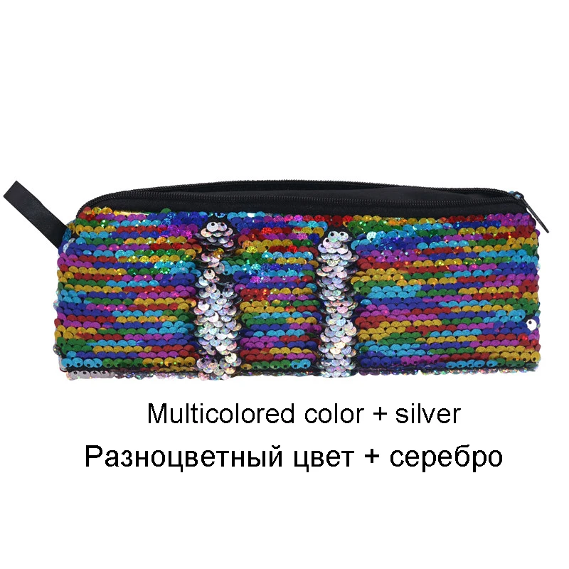 1 шт., новое вечернее блестящее платье-Карандаш Чехол флэш-памяти, волшебные блестки ручка сумка, школьные принадлежности для девочек Сумки разное косметичка многофункциональная сумка