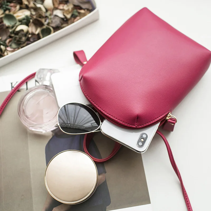 Модный маленький чехол конфетного цвета милый женский кошелек для монет сумка