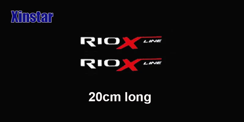 Наклейки на автомобильные окна для kia rio x line 2 шт.|Наклейки автомобиль| |