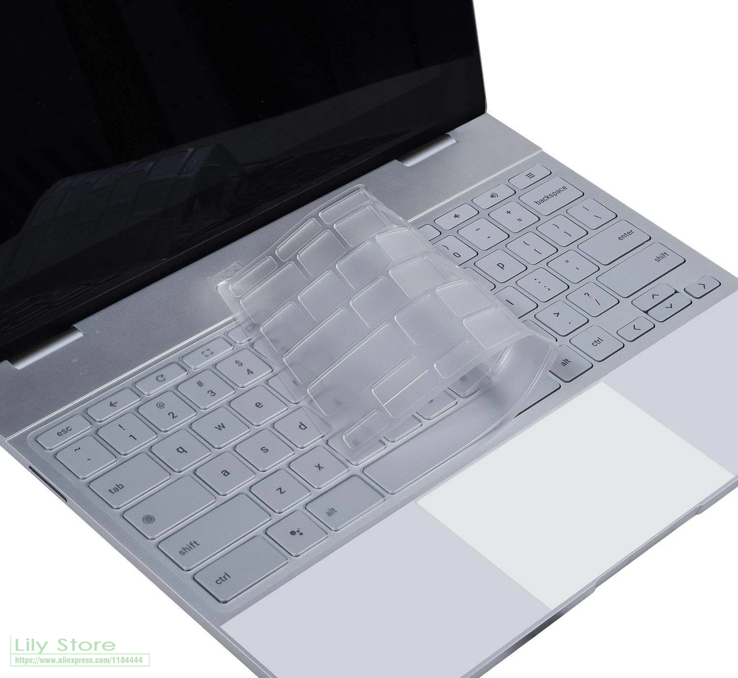 Для 12 3 &quotGoogle Pixelbook Chromebook силиконовый чехол для клавиатуры skin Protetor Touch-screen book Chrome US