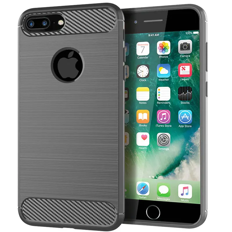 Для Apple iPhone 7 Plus силиконовые панцири бампер противоударный чехол телефонные чехлы