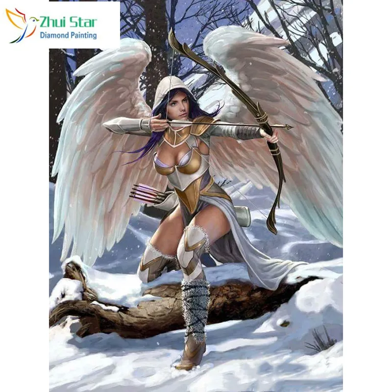 Zhui Star 5D DIY полностью квадратная дрель Алмазная картина вышивка крестиком красота