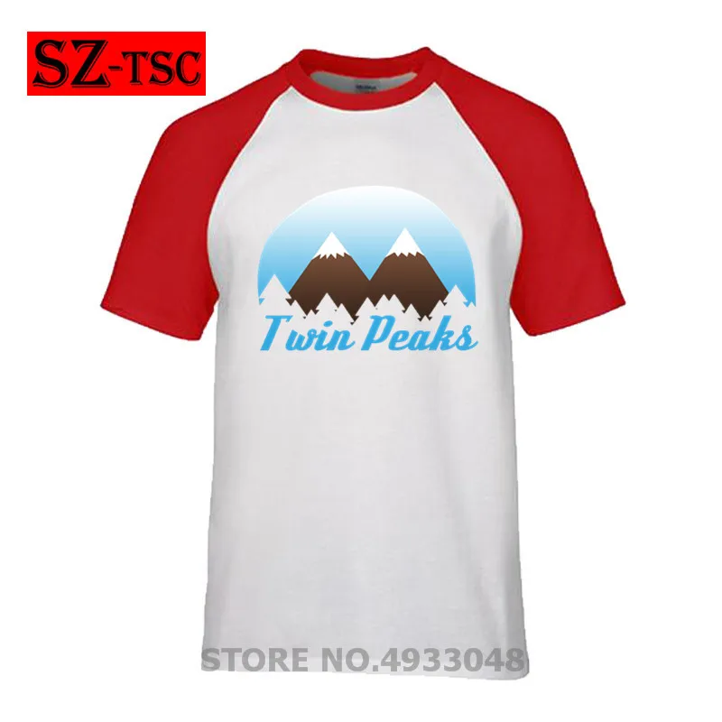 Мужская приталенная футболка Twin Peaks Повседневная размеры 3XL хит продаж 2019|Мужские