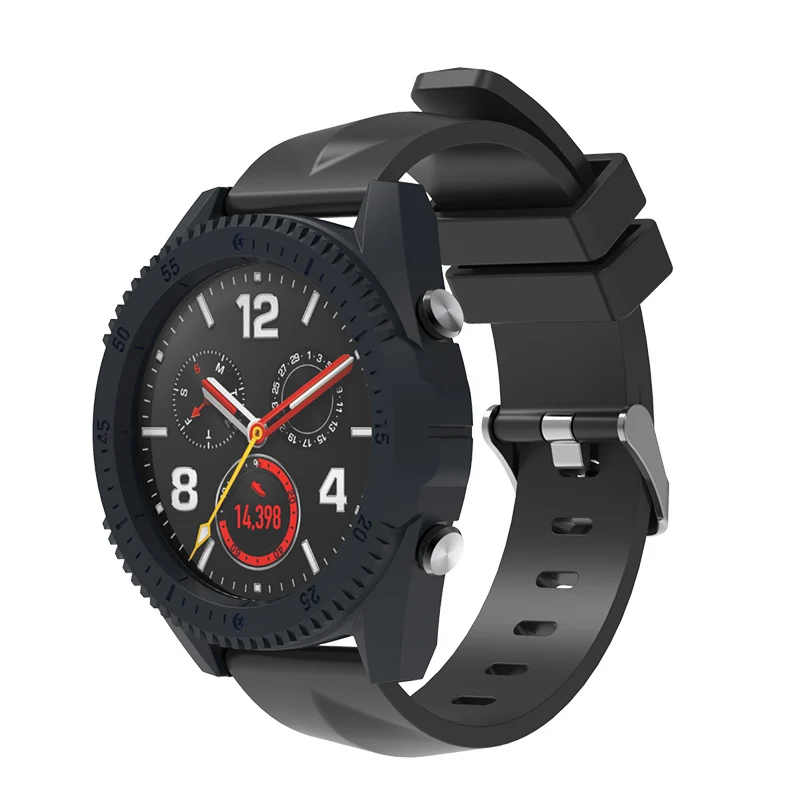 Black SIKAI PC защитный чехол для huawei GT Watch Movement, крепкий чехол для huawei Smartwatch, аксессуары, легко установить чехол - Цвет: Black