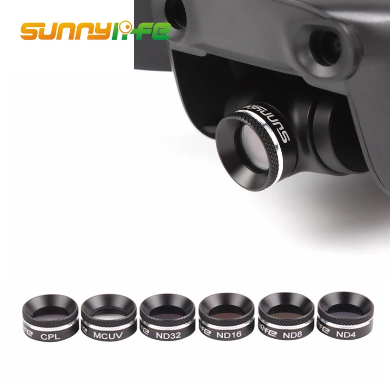 Фильтр для объектива Sunnylife Mavic air Drone MCUV CPL ND4 ND8 ND16 ND32 DJI Air нейтральный фильтр с