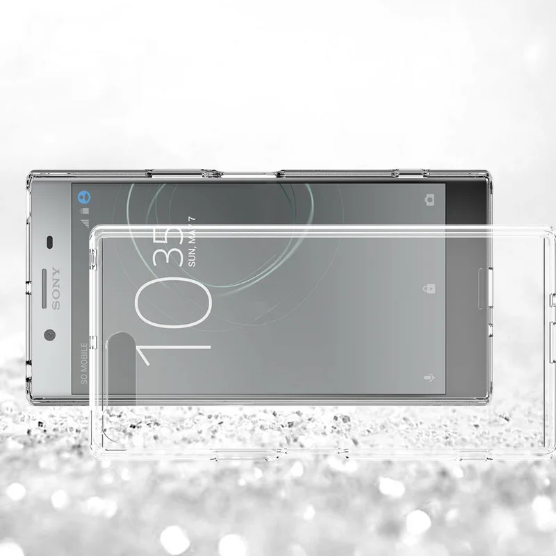 Для sony Xperia XZ Премиум чехол G8142 TPU+ PC акриловый прозрачный Гибридный чехол для телефона прозрачный кристалл Fundas для sony XZP E5563