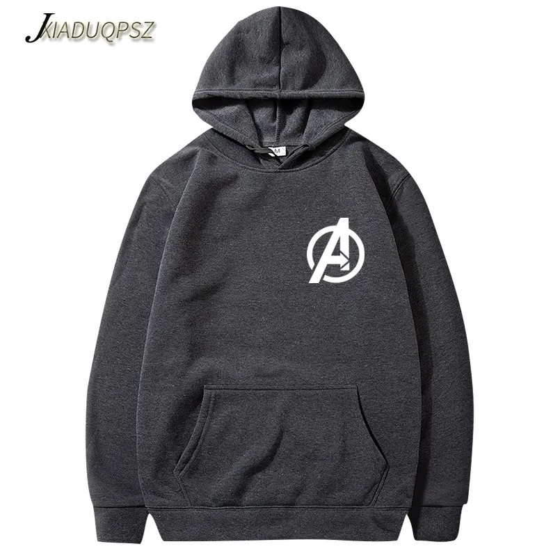 Новинка 2019 года толстовки с буквенным принтом Marvel в стиле хип-хоп Повседневная