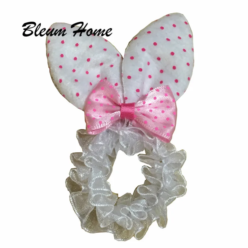 Bleum Home 2 шт. подарок для девочек с кроличьими ушками Детская резинка волос бантом