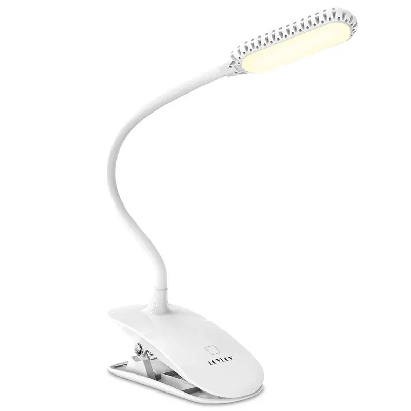 Ультра яркий теплый светодиодный книжный светильник 3 яркости для ухода за