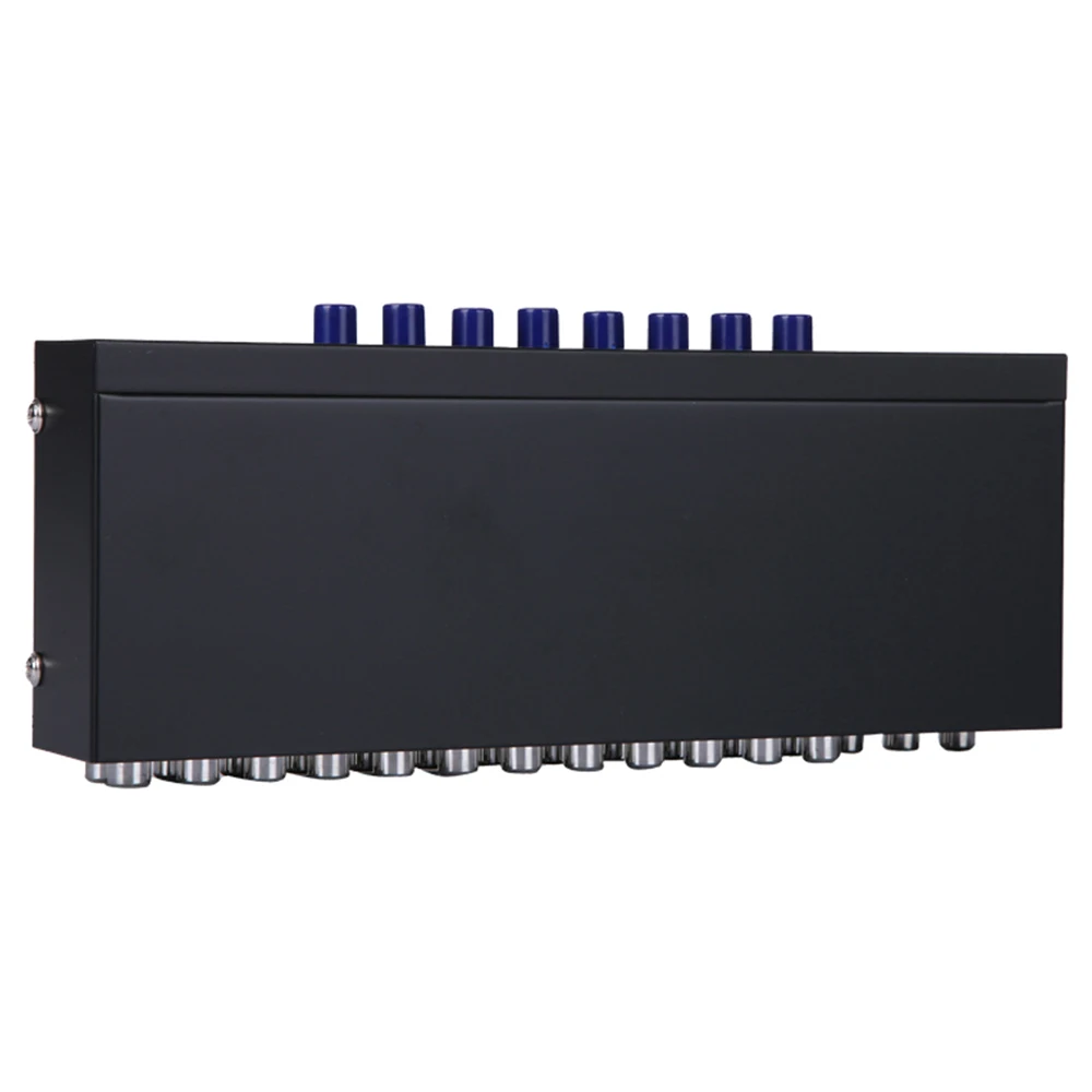 8 портовый Композитный RCA AV Переключатель разъемов для аудио и видео STB DVD
