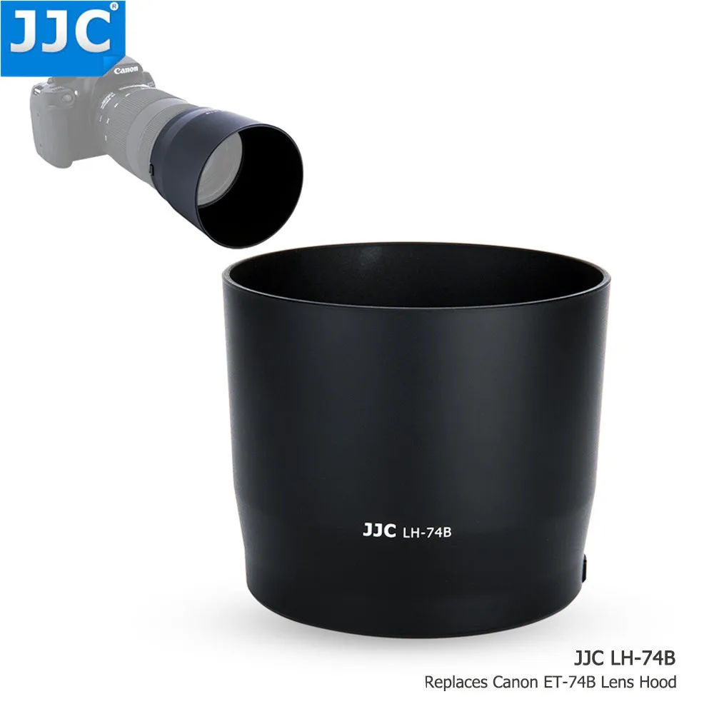 JJC ABS бленда объектива для Canon EF 70-300 мм f/4-5,6 IS II USM Замена объектива ET-74B