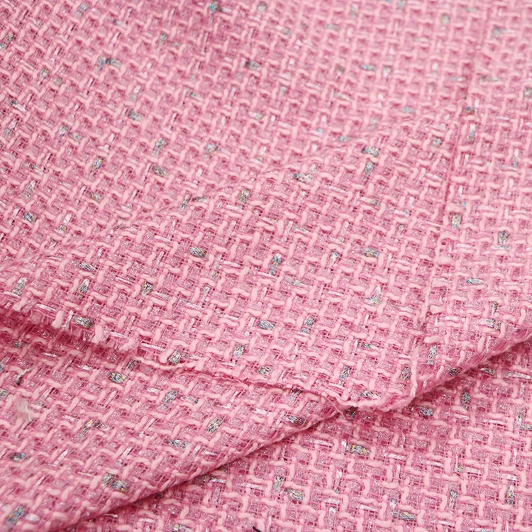 Бесплатная доставка окрашенная твидовая ткань 4 цвета с лентой и цветной