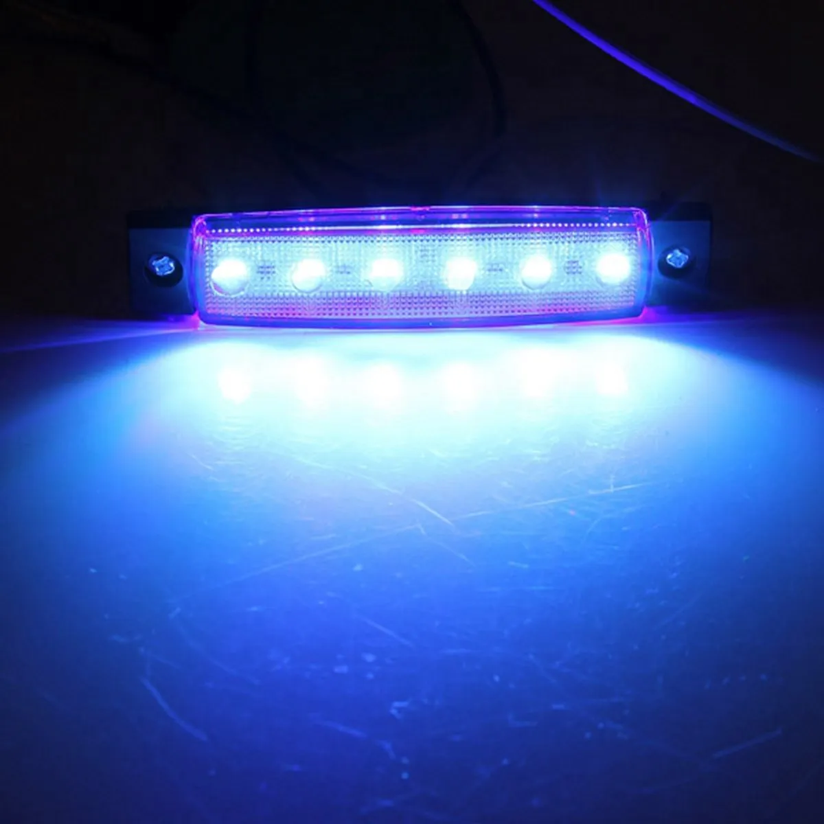 Автомобильный Внешнее освещение постоянного тока светодиодный 12V/24V 6 SMD авто шины