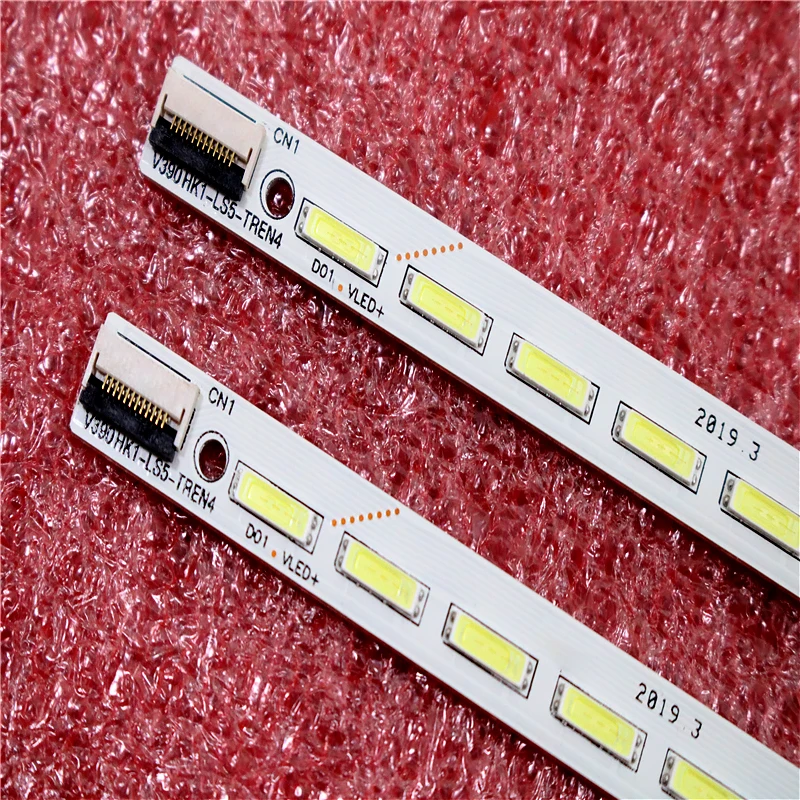 Светодиодная лента для подсветки 10 шт./лот V390HK1 LS5 TREM4 4A D069457 48 Светодиодный s 495 мм 39