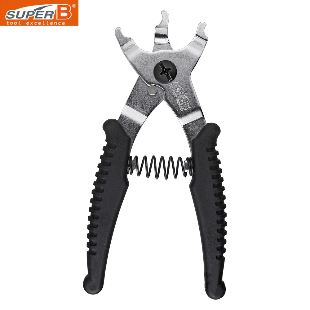 

Super B Chain Magic Buckle Repair Removal Tool 2In1 Mini Bicycle Open Close Bike Master Link Plier Cycling Repair Tool