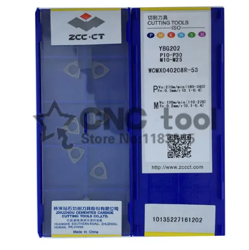 

WCMX040208R-53 YBG202, 10 шт. u-образная дрель WCMX040208 для быстрого сверления стали и нержавеющей стали