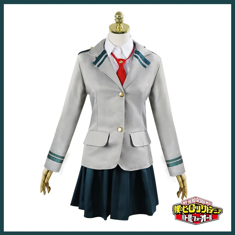 Школьная форма Boku No Hero academic AsuiTsuyu Yaoyorozu Momo косплей мой герой OCHACO URARAKA Midoriya Izuku