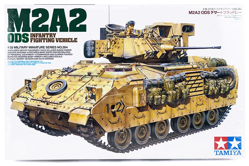 1/35 Тамия 35264 Американская модель M2A2 Bradley Боевая автомобиля хобби|Наборы для