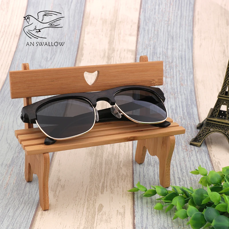 

Lunettes de soleil tendance en bambou vert Lentille TAC conduisant des lunettes de soleil mles polarises