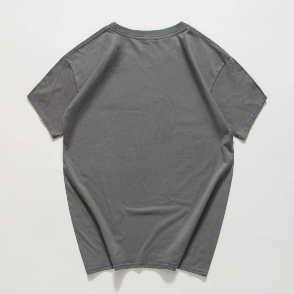 Мужская футболка с принтом генного кода Повседневная хлопковая короткими